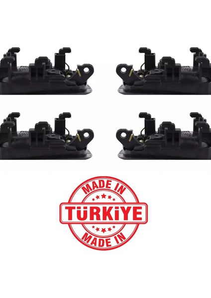 Toyota Corolla AE101 1993-1997 Efsane Kasa Uyumlu Ön ,arka Sağ ve Sol Kapı Iç Açma Kolu Takım 4 Adet