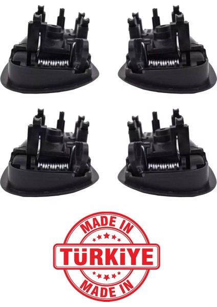 Toyota Corolla AE101 1993-1997 Efsane Kasa Uyumlu Ön ,arka Sağ ve Sol Kapı Iç Açma Kolu Takım 4 Adet