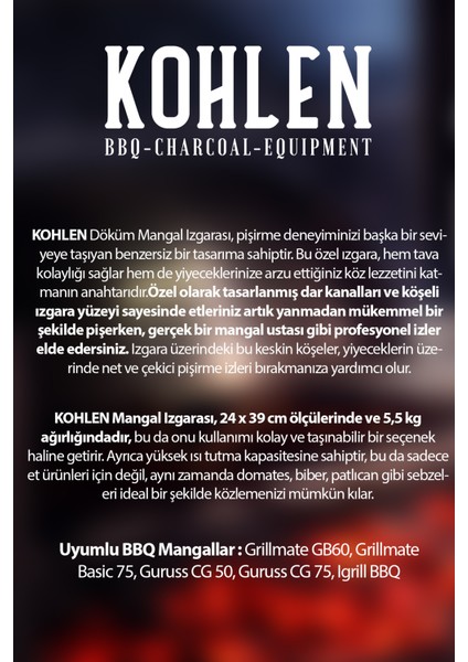 Döküm Mangal Gurme Izgarası – Mühürleme-Yapışmaz Yüzey indirimleri