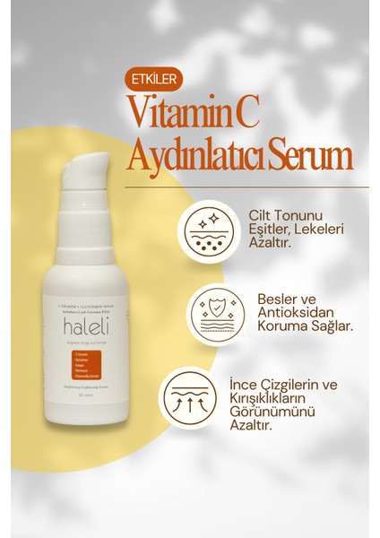 C Vitamini Glutatyon Serum - Canlandırıcı Serum modelleri