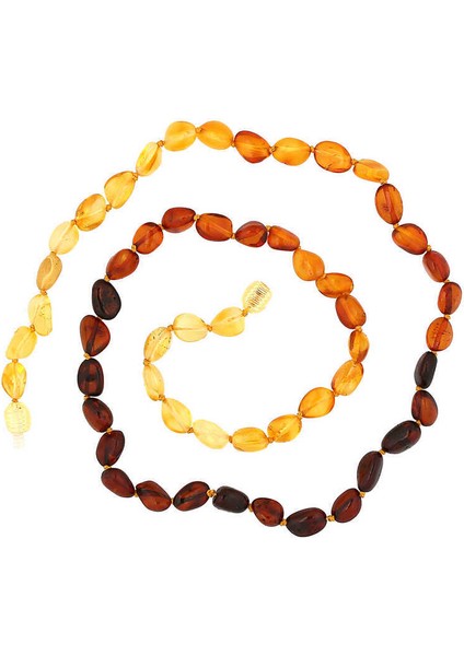 Yetişkin Damla Kehribar Kolye