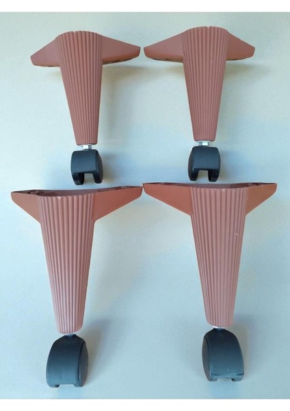 Tekerlekli Sehpa Masa Ayağı,akıllı Sehpa Ayağı, Sihirli Sehpa Ayağı Siyah 4 Adet 360 Derece 20 cm fiyatları