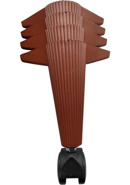 Tekerlekli Sehpa Masa Ayağı,akıllı Sehpa Ayağı, Sihirli Sehpa Ayağı Siyah 4 Adet 360 Derece 20 cm modelleri