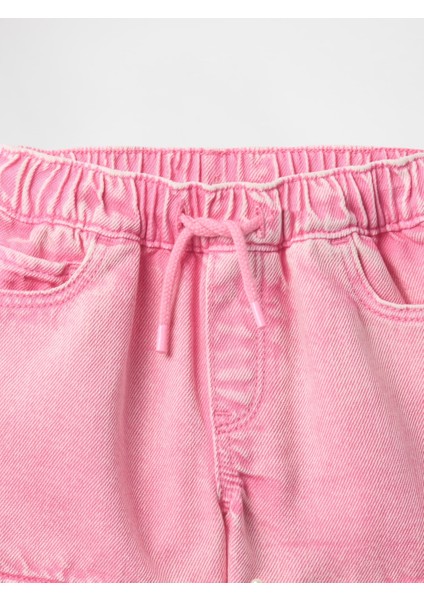 Kız Bebek Pembe Ultrasoft Denim Şort fiyatları