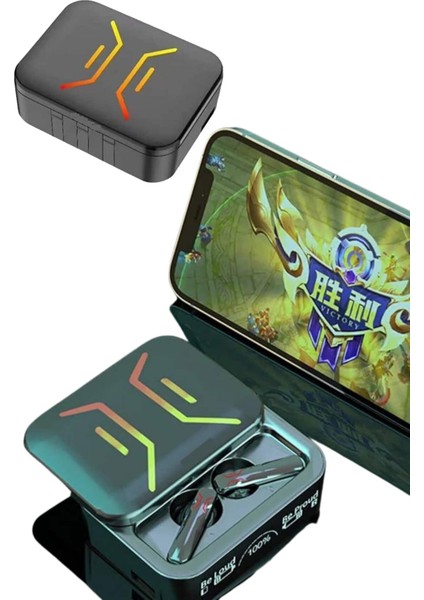 Gaming Bluetooth Kulaklık Dahili Powerbank Kablolu Düşük Gecikmeli Bluetooth 5.2 indirimleri
