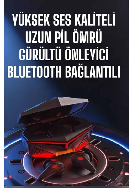 Yeni Nesil Oyuncu Kulaklığı Gürültü Önleyici Uzun Pil Ömrü Bluetooth Bağlantılı fiyatları