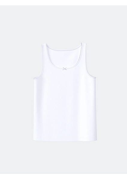 Lcw Kids Beyaz Bisiklet Yaka Kız Çocuk Atlet 2'li fiyatları