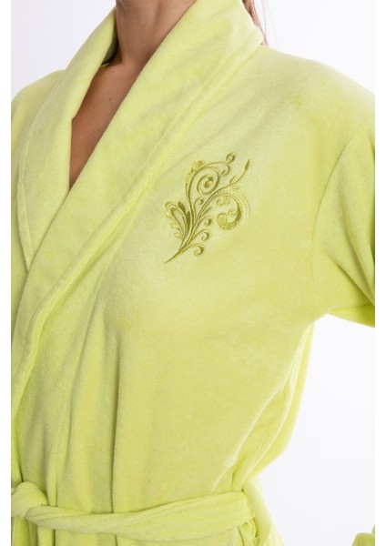 Bambu Lüks Nakışlı Şalyaka Slim Fit Sabahlık fırsatları