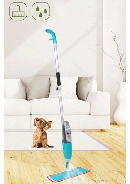 Mikrafiber Spray Mop Hazneli ve Pratik Temizlik Mopu