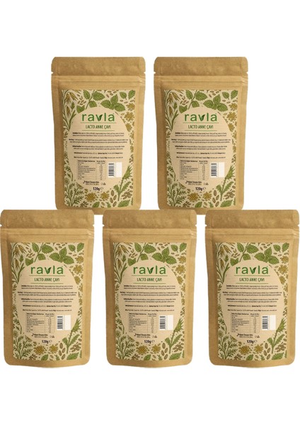 5'li Ürün - Ravla Lacto Anne Çayı 120G fiyatları