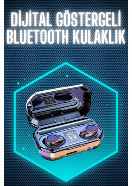 Bluetooth Kulaklık Android ve Ios Uyumlu Anc Özellikli Dijital Şarj Göstergeli