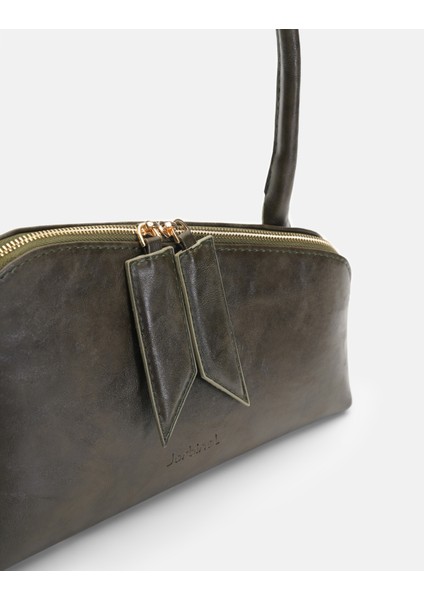 Lena Fermuarlı Omuz Çantası modelleri