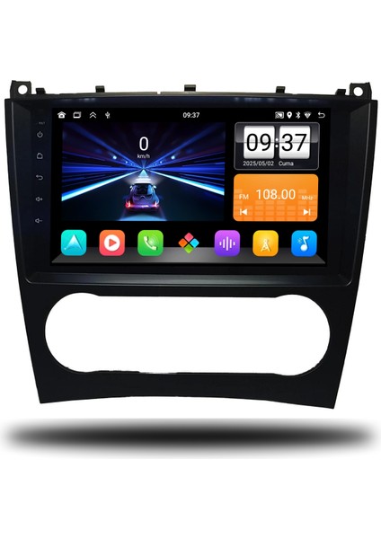 C W203 1999-2004 W209 2005-2009 Arası 6-64 GB Multimedya Navigasyon