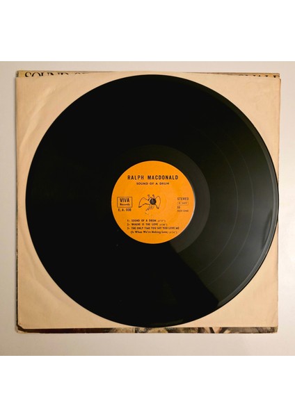 Ralph Macdonald - Sound Of A Drum - Dönem Baskı Plak modelleri
