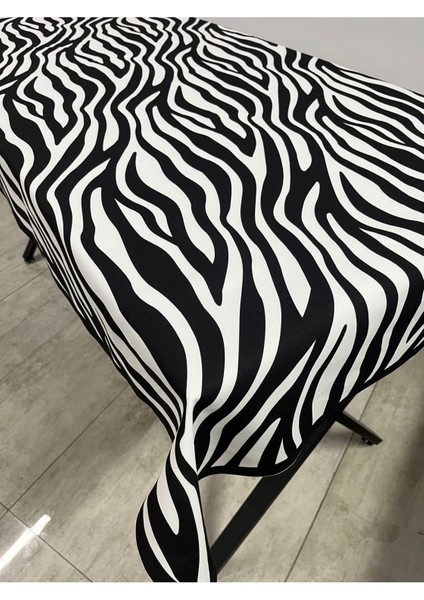 Zebra Desenli Dertsiz Masa Örtüsü Yemek Takımı Örtü fiyatları