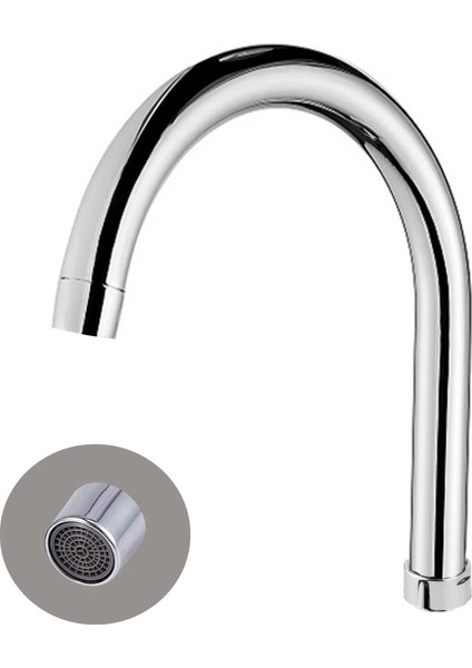 Mix Delta Su Tasarruflu Paslanmaz Lavabo Batarya Borusu