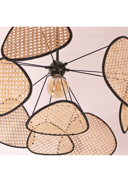 Mylamp Bulut Doğal Hazeran Avize 75 cm - 9+1 fiyatları