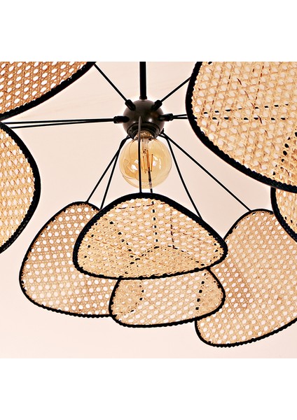 Mylamp Bulut Doğal Hazeran Avize 75 cm - 9+1 fırsatları