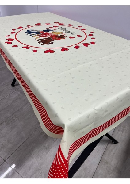 Köpek Desenli Sevgili Aşk Dertsiz Masa Örtüsü fiyatları