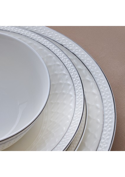 Almada Platin 60 Parça 12 Kişilik Yemek Takımı fırsatları