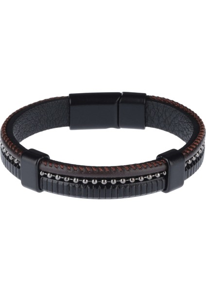 100% Deri Erkek Bileklik