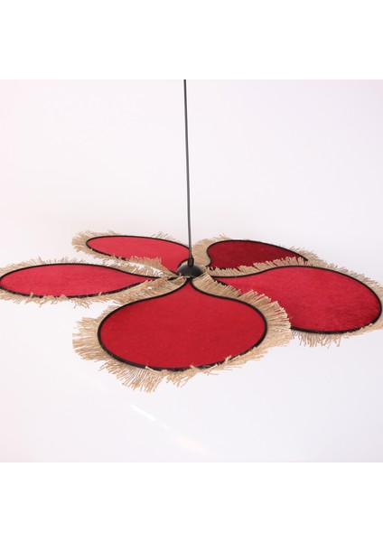 Mylamp Papatya Kadife Kumaş Avize 90 cm indirimleri
