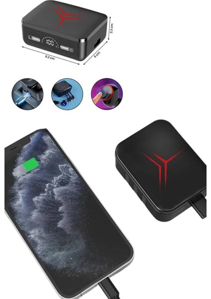 Tws Powerbank Kutulu Dijital Göstergeli Bluetooth Kulaklık Kablosuz Kulakiçi Kulaklık fiyatları