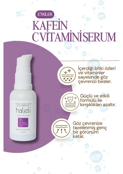 Göz Çevresi Bakım Serumu (Caffeine+C Vitamini) indirimleri