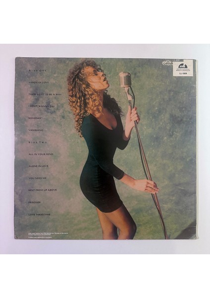 Mariah Carey – Mariah Carey - Dönem Baskı Plak fiyatları