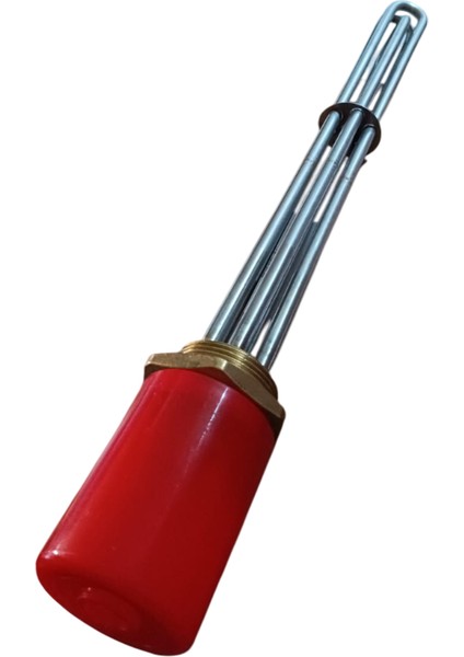 1 1/2"inş 40 cm 10000W 220V-380V Krom Kafalı Isı