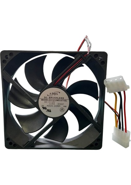 12CM Kasa Fanı - 12V 4 Pin Molex Soketli 120X120MM Kasa Fanı fırsatları
