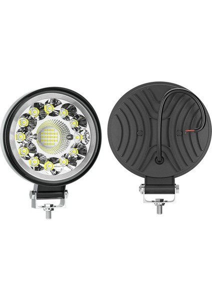 Off Road 33 LED 99 Watt Yuvarlak Traktör Tır Kamyon Tekne Sis Farı Projektör Çalışma Lambası fiyatları