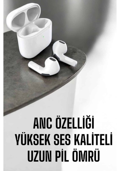 Yeni Nesil Pro Bluetooth Kulaklık Uzun Pil Ömrü Beyaz fiyatları