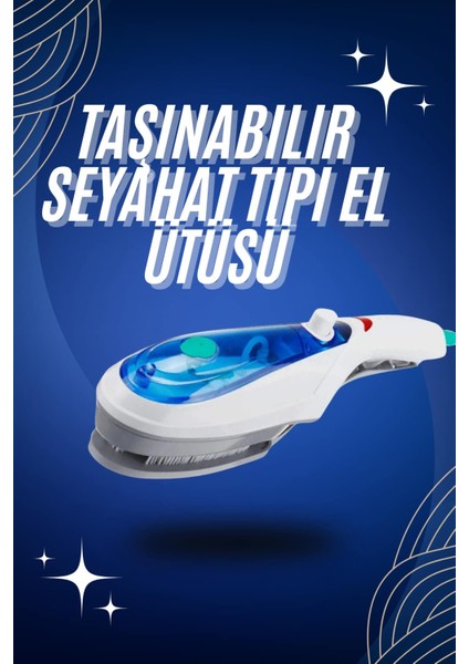 Taşınabilir Buharlı Ütü Ev Mini Giysi Temizleyici Asılı Ütü Makinesi