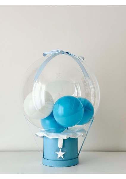 Yeni Doğan Hediye Bebek Balon Kutusu (Kişiselleştirilebilir) fiyatları