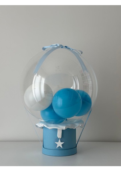 Yeni Doğan Hediye Bebek Balon Kutusu (Kişiselleştirilebilir) modelleri