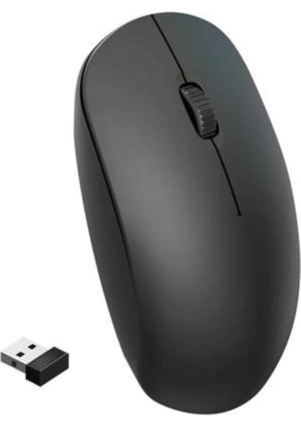 Siyah Kablosuz Mouse Wireless Mouse Minimal Tasarım indirimleri