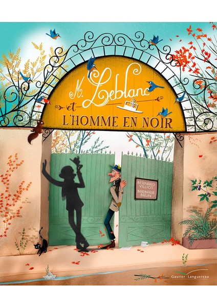 Monsieur Leblanc Et L'homme En Noir (Les Grandes Thématiques De L'enfance)