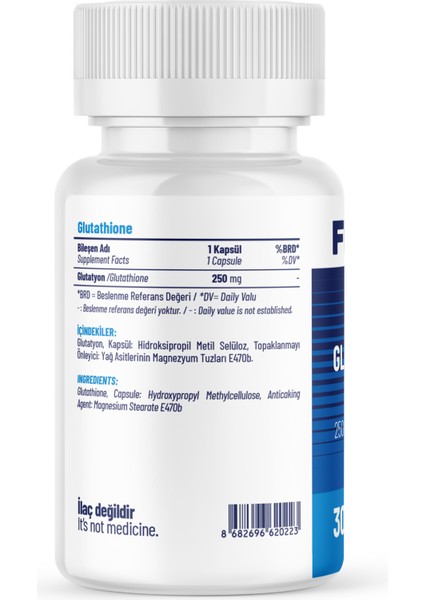 Glutathione - 30 Kapsül fiyatları