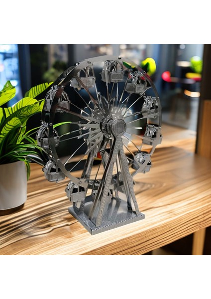 Yeni Dıy El Yapımı 3D Metal Yapboz Yetişkin Üç Boyutlu Model Bulmaca Ekleme Montaj Bulmaca Oyuncaklar (Yurt Dışından)