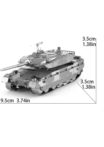 Yeni Dıy El Yapımı 3D Metal Yapboz Yetişkin Üç Boyutlu Model Bulmaca Ekleme Montaj Bulmaca Oyuncaklar (Yurt Dışından)