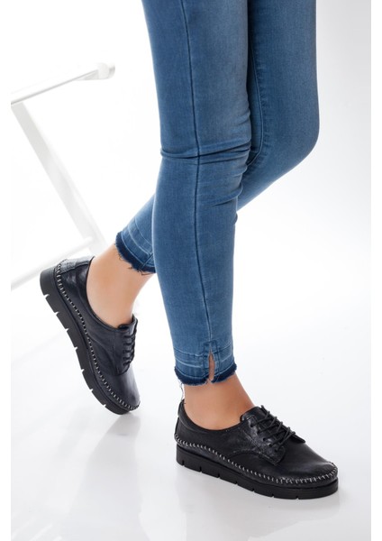 Hakiki Deri Günlük Kadın Ayakkabı TRC68-0768-1