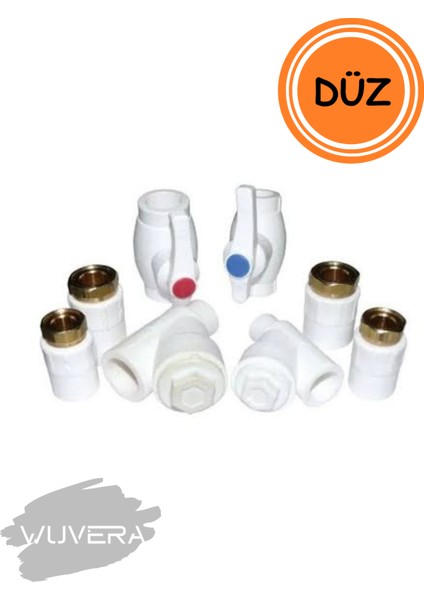 Kombi Alt Bağlantı Seti Düz Tip – Kolay Montajlı ve Sızdırmaz Kombi Bağlantı Takımı