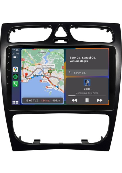 Mercedes C Serisi W203 Android Multimedya Sistemi (2002-2004) CRV-4839XAA fırsatları