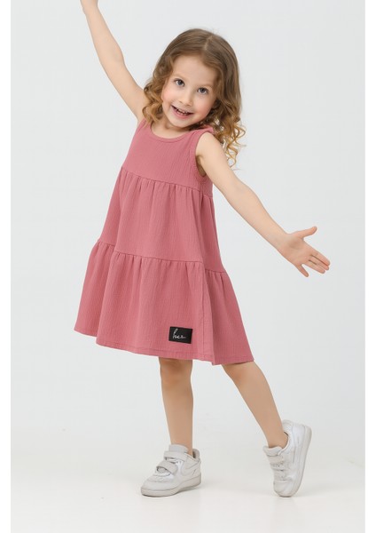 Kolsuz A Kesim Bürümcük Elbise - 2777