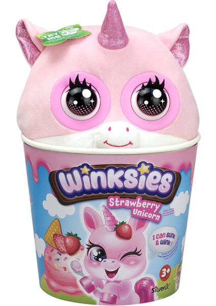 Winksies Sevimli Hayvanlar Interaktif Pelüş - Unicorn fırsatları