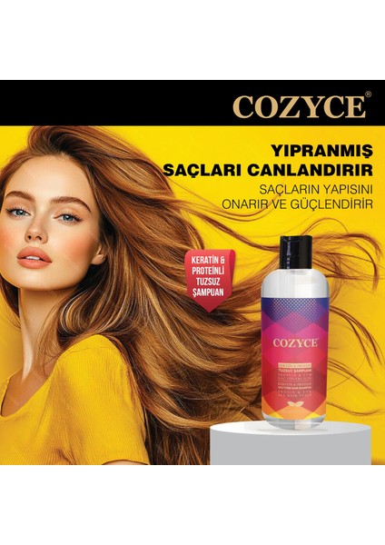 Protein Tuzsuz Şampuan Sülfatsız - Protein & Keratin 500ML