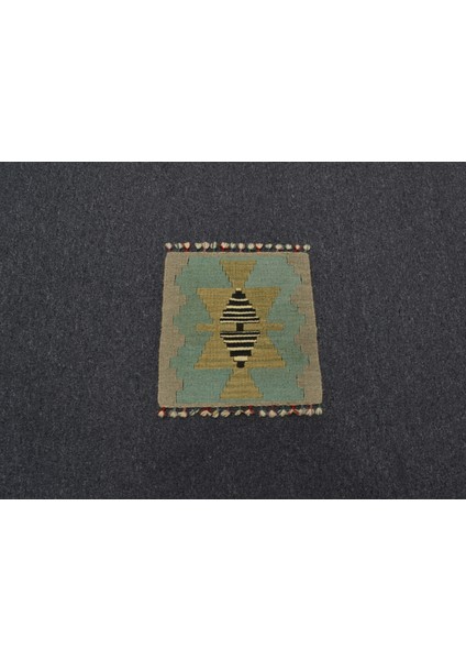 Yeni El Dokuma Kare Köşe Sandalye Minderi Pınarbaşı Kayseri Yün Kilim 5983 modelleri