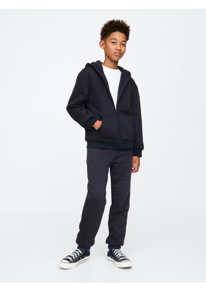 Erkek Çocuk Lacivert Vintagesoft Sherpa Eşofman Altı