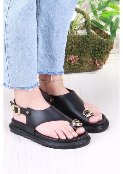 099-108 Fls Toka Detaylı Parmak Arası Kadın Sandalet modelleri